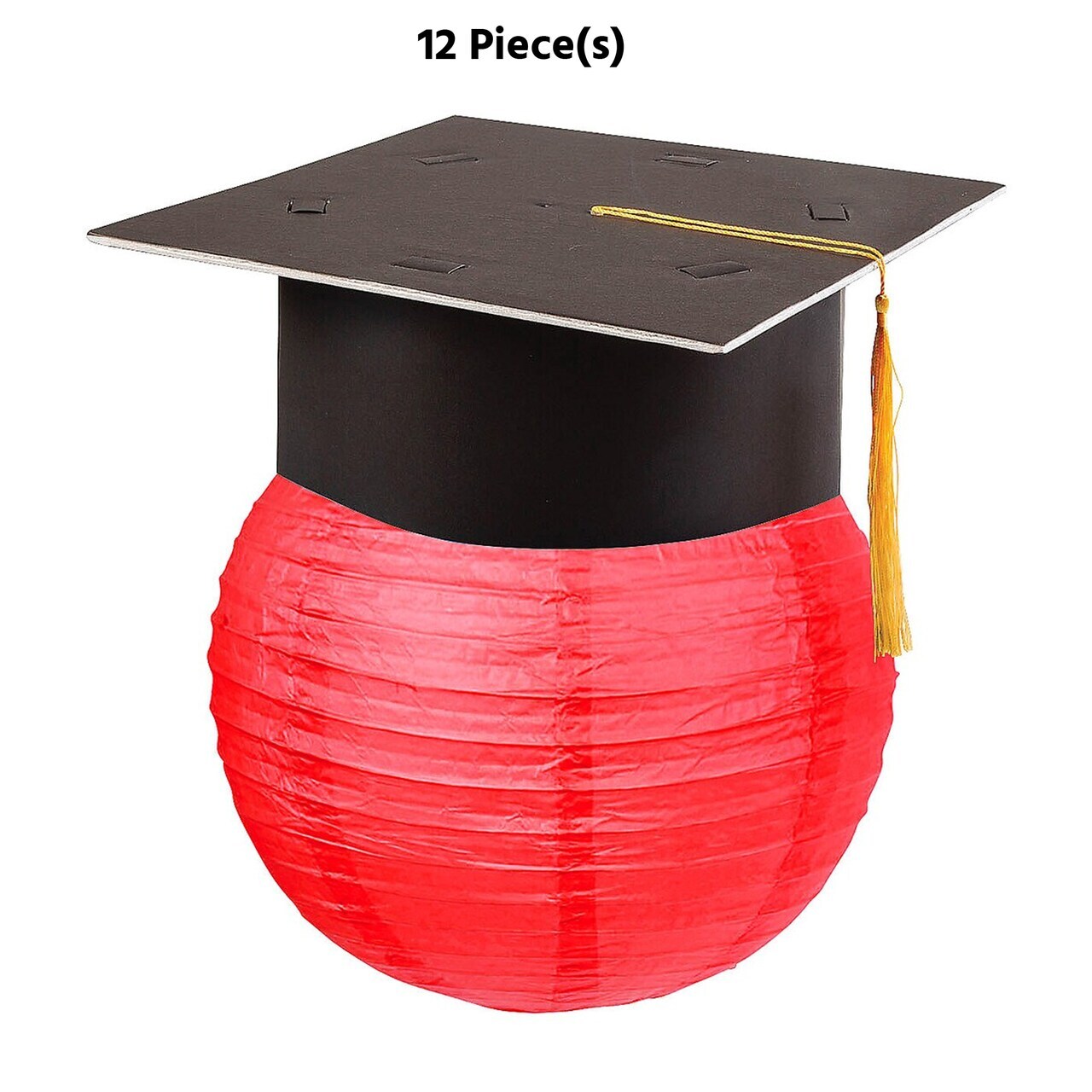 Hanging Paper Lantern with Graduation Cap Decorating Kit | RAHEEV®